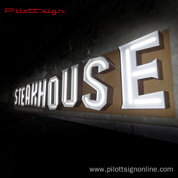 Lighting Display custom shop metal LED neon sign